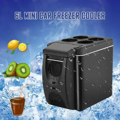 CoolBox 6L – Mini Réfrigérateur Thermoélectrique 12V pour Voiture et Maison