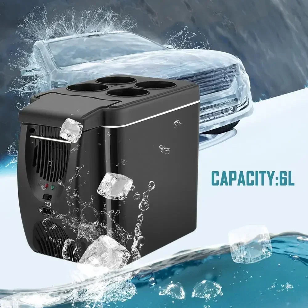 CoolBox 6L – Mini Réfrigérateur Thermoélectrique 12V pour Voiture et Maison